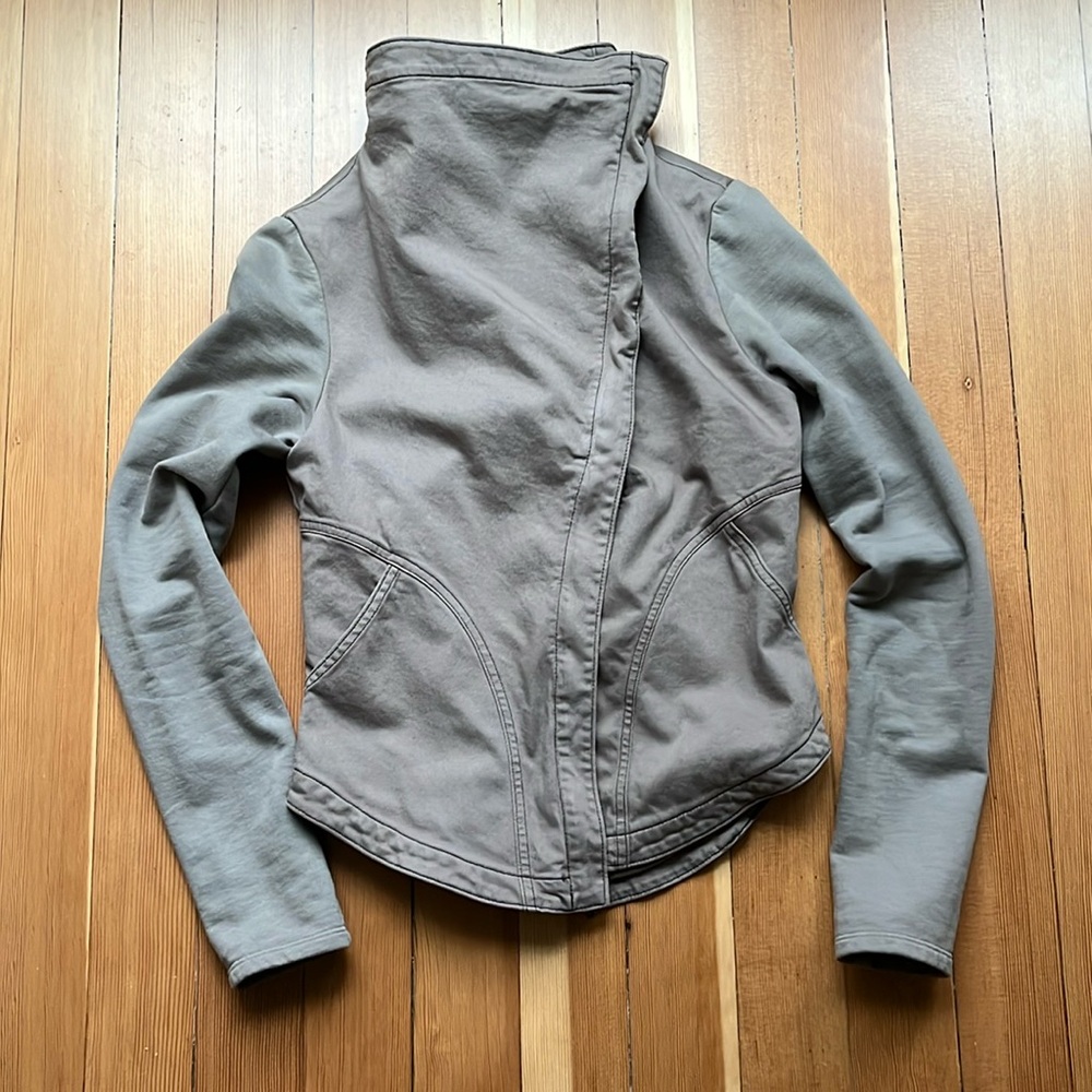 Prairie Underground Tarpaulin gray/putty colored jacket perfect condition size S